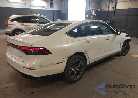 2024 Honda Accord Hybrid Ex-L из США, поврежденный, VIN 1HGCY2F60RA052038